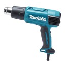 Decapador eléctrico Makita HG6031VK - 1800 W, rango de 50-600 °C, 2 velocidades de aire