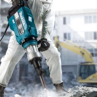 Martillo demoledor eléctrico Makita HM1511 - 1850 W - Impactos 1300 rpm - Doble aislamiento 2