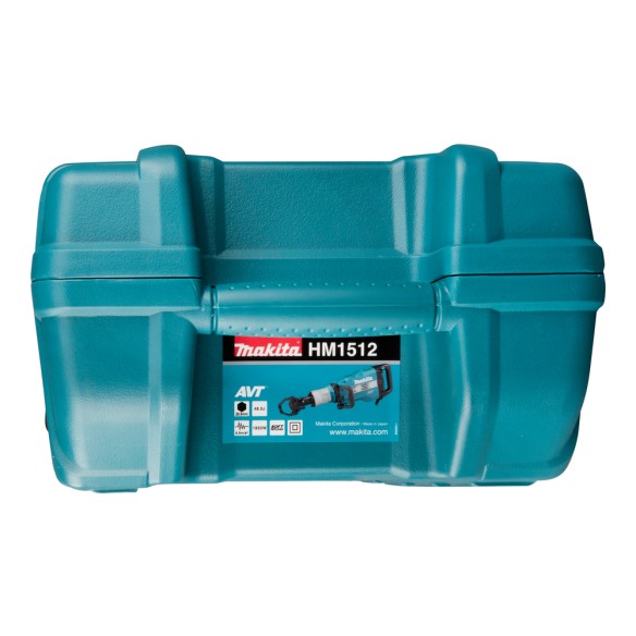Martillo demoledor Makita HM1512 - 1850 W, 1300 rpm, tecnología antivibración AVT Martillo demoledor Makita HM1512 - 1850 W, 1300 rpm, tecnología antivibración AVT