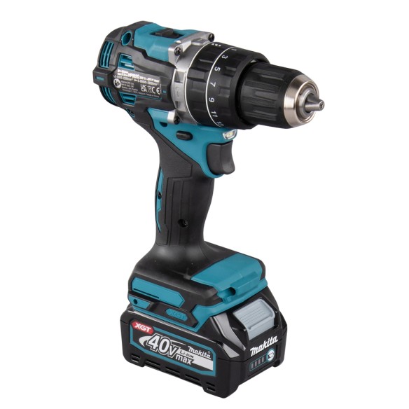Taladro combinado Makita HP002GD201 - 40Vmax, 64 Nm, 2 velocidades, motor BL sin escobillas Taladro combinado Makita HP002GD201 - 40Vmax, 64 Nm, 2 velocidades, motor BL sin escobillas