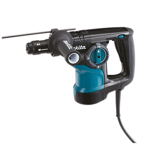 Martillo ligero Makita HR2810T - 800 W, 3 modos, 2,9 J de energía de impacto, SDS-PLUS