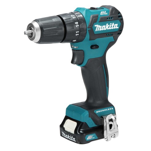 Taladro combinado Makita HP332DSAE - 12V, motor sin escobillas, 35 Nm, 2 velocidades