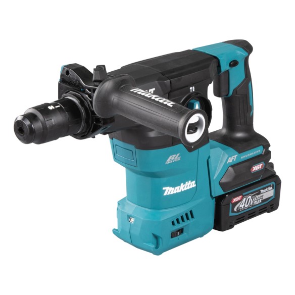 Martillo ligero Makita HR009GM201 - 40Vmax - SDS-PLUS - Antivibración y arranque automático AWS Martillo ligero Makita HR009GM201 - 40Vmax - SDS-PLUS - Antivibración y arranque automático AWS