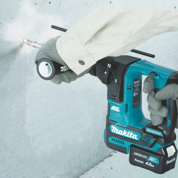 Martillo ligero Makita HR166DSMJ - 12Vmax SDS-PLUS, 1,1 J, dos baterías 4.0Ah, luz LED Martillo ligero Makita HR166DSMJ - 12Vmax SDS-PLUS, 1,1 J, dos baterías 4.0Ah, luz LED