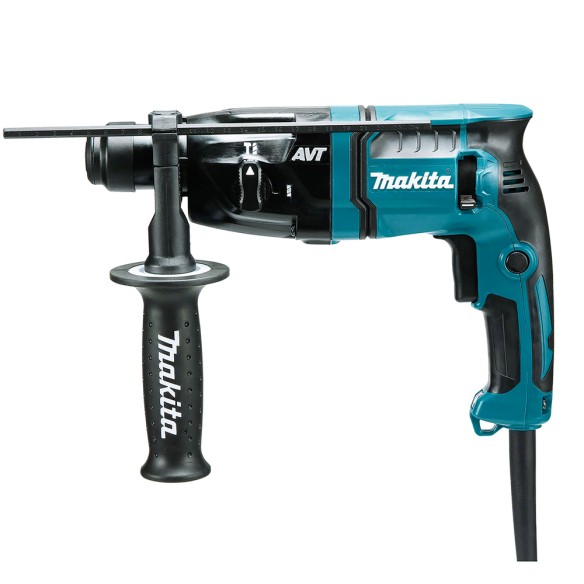 Martillo ligero Makita HR1841FJ - 470 W, SDS-PLUS, sistem antivibración, 18 mm máxima perforación Martillo ligero Makita HR1841FJ - 470 W, SDS-PLUS, sistem antivibración, 18 mm máxima perforación