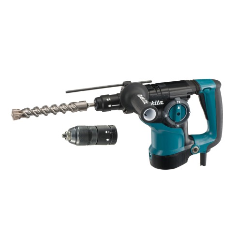 Martillo ligero Makita HR2811FT - 800 W, 2,9 J, mandril SDS-PLUS, luz LED, tres modos