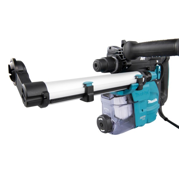 Martillo combinado Makita HR3011FCJ - 1050 W, SDS-PLUS, 30 mm, sistema antivibración Martillo combinado Makita HR3011FCJ - 1050 W, SDS-PLUS, 30 mm, sistema antivibración