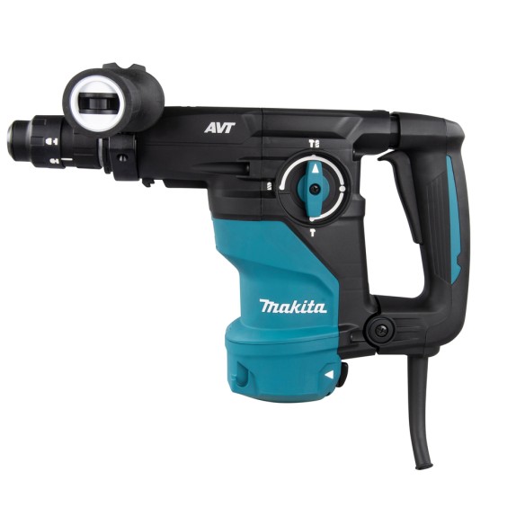 Martillo combinado Makita HR3012FCJ - 1.050 W, SDS-PLUS, 3,9 J, sistema antivibración Martillo combinado Makita HR3012FCJ - 1.050 W, SDS-PLUS, 3,9 J, sistema antivibración