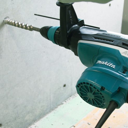 Martillo combinado Makita HR5212C - 1.510 W, SDS-MAX, 20 J de energía de impacto, tecnología antivibración