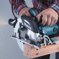 Sierra circular Makita HS7100 - 190 mm - 1.400 W - Profundidad hasta 67 mm, diseño compacto y ligero 2
