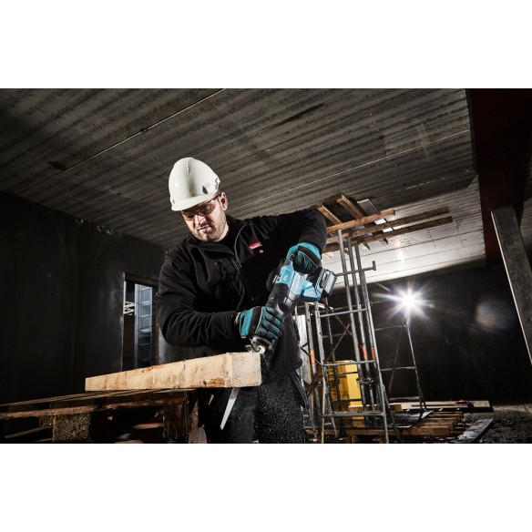 Sierra de sable Makita JR001GM201 - 40Vmax - 2 velocidades - Motor sin escobillas y cambio rápido de cuchillas