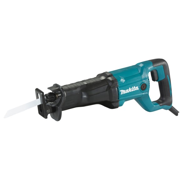Sierra de sable Makita JR3051TK - 1200 W, cambio de cuchillas sin herramientas, velocidad variable Sierra de sable Makita JR3051TK - 1200 W, cambio de cuchillas sin herramientas, velocidad variable