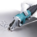 Cizalla metálica Makita JS1601 - 380 W, cortes curvos y rectos, radio de 250 mm