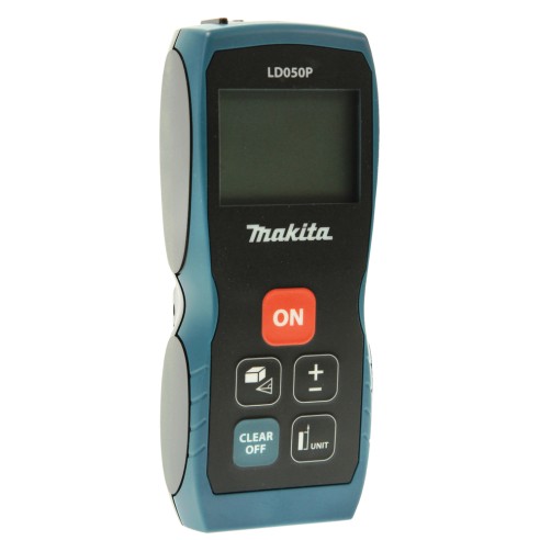 Medidor láser Makita LD050P - Precisión hasta 50 m - Diseño compacto y resistente al agua IP54