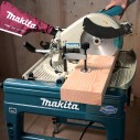 Sierra reversible Makita LF1000 - 1.650 W, 260 mm, cambios rápidos de ingletadora a sierra de mesa