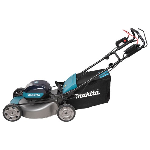 Cortacésped sin cable Makita LM002GT201 - 2 x 40V, 53 cm, motor sin escobillas, tracción