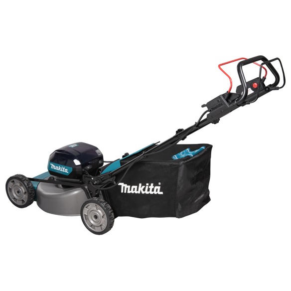 Cortacésped sin cable Makita LM002GT201 - 2 x 40V, 53 cm, motor sin escobillas, tracción