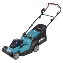 Cortacésped a batería Makita LM003G - 40V, 38 cm, motor BL sin escobillas, almacenamiento vertical