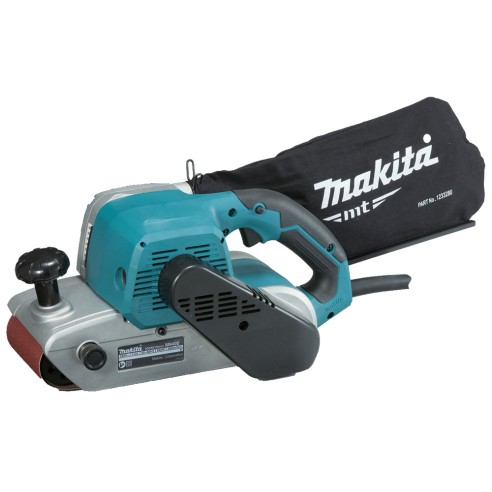 Lijadora de banda Makita M9400B - 940 W - 380 m/min - Bolsa de polvo incluida