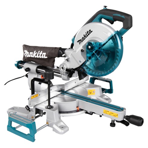 Ingletadora telescópica Makita LS0816F - 1200 W - Hoja 216 mm - Luz LED y extracción de polvo