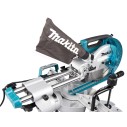 Ingletadora telescópica Makita LS0816F - 1200 W - Hoja 216 mm - Luz LED y extracción de polvo