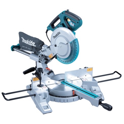 Ingletadora telescópica Makita LS1018LN - 1430 W - Láser y bolsa de polvo para un corte limpio