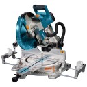 Ingletadora telescópica Makita LS1219L - 1800 W - corte preciso con láser y doble deslizamiento