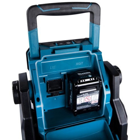 Foco de trabajo LED Makita ML003GZ - 18V/40Vmax, 1100 lm, IP65, batería XGT® - Solo cuerpo (Sin batería ni cargador ni maletín)