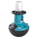 Linterna de área Makita ML010G - Batería 18V / 40Vmáx, 5.500 lúmenes, diseño autoadrizable