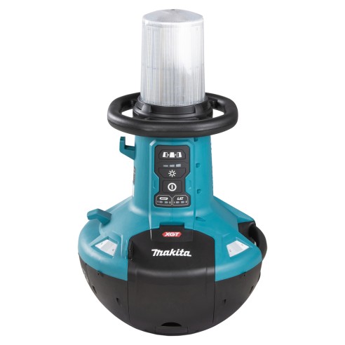 Linterna de área Makita ML010G - Batería 18V / 40Vmáx, 5.500 lúmenes, diseño autoadrizable