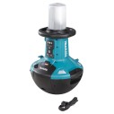 Linterna de área Makita ML010G - Batería 18V / 40Vmáx, 5.500 lúmenes, diseño autoadrizable