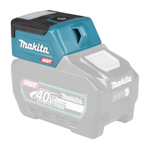 Linterna de mano a batería Makita ML011G - 40Vmax, 300 lm, 3 modos de iluminación, USB