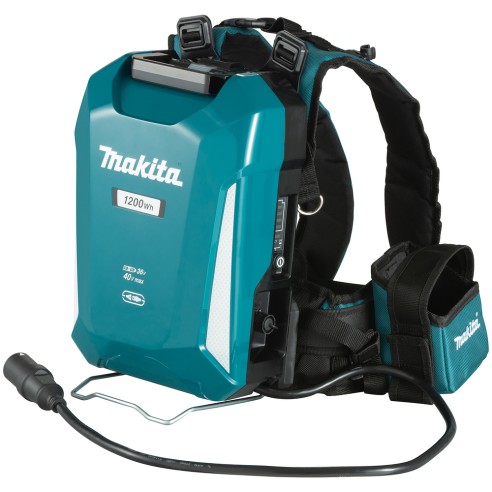 Batería de mochila Makita PDC1200A02 - 40Vmax 33,5 Ah, compatible LXT 18V/x2 y XGT 40Vmax