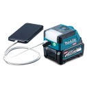 Linterna de mano a batería Makita ML011G - 40Vmax, 300 lm, 3 modos de iluminación, USB