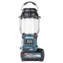 Lámpara de camping Makita MR010G - 40Vmax, 1000 lx, Bluetooth y radio FM, resistente al agua