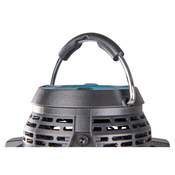 Lámpara de camping Makita MR010G - 40Vmax, 1000 lx, Bluetooth y radio FM, resistente al agua Lámpara de camping Makita MR010G - 40Vmax, 1000 lx, Bluetooth y radio FM, resistente al agua