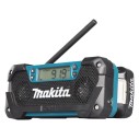 Radio portátil Makita MR052 - 12Vmax - Diseño ligero y resistente - Sonido estéreo 2W