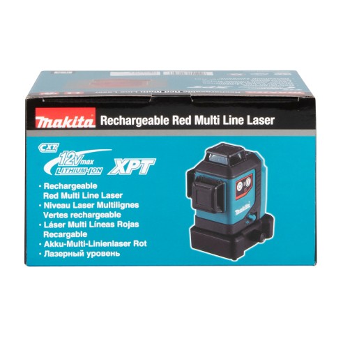 Nivel láser multilínea Makita SK700D 360° - Batería 12V - Precisión ±2mm a 25m - IP54