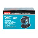 Nivel láser multilínea Makita SK700D 360° - Batería 12V - Precisión ±2mm a 25m - IP54