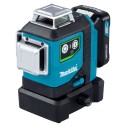 Nivel láser multilínea Makita SK700GD - Batería 12V, láser verde, IP54, 35 m alcance