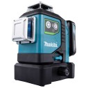 Nivel láser multilínea Makita SK700GD - Batería 12V, láser verde, IP54, 35 m alcance