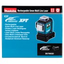 Nivel láser multilínea Makita SK700GD - Batería 12V, láser verde, IP54, 35 m alcance