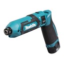 Atornillador de impacto recto Makita TD022DSE - 7,2V, 25 Nm, luz LED, compacto y ligero