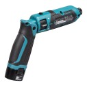 Atornillador de impacto recto Makita TD022DSE - 7,2V, 25 Nm, luz LED, compacto y ligero