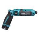 Atornillador de impacto recto Makita TD022DSE - 7,2V, 25 Nm, luz LED, compacto y ligero