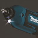 Atornillador de impacto recto Makita TD022DSE - 7,2V, 25 Nm, luz LED, compacto y ligero