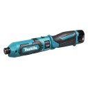 Atornillador de impacto recto Makita TD022DSE - 7,2V, 25 Nm, luz LED, compacto y ligero