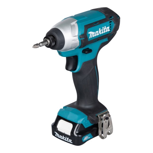 Atornillador de impacto Makita TD110DSAE - 12V, 110 Nm, luz LED, tamaño compacto