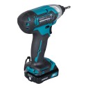 Atornillador de impacto Makita TD110DSAE - 12V, 110 Nm, luz LED, tamaño compacto