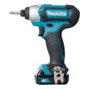 Atornillador de impacto Makita TD110DSAE - 12V, 110 Nm, luz LED, tamaño compacto